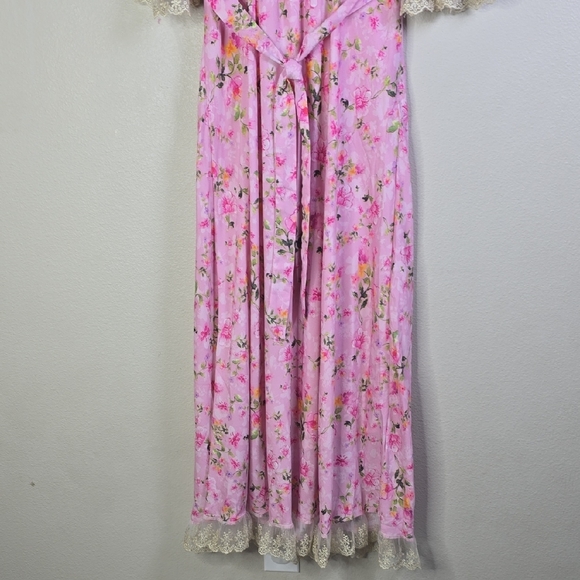 Floral Pink Midi Dress - Picture 14 of 14